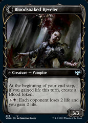 Restless Bloodseeker // Bloodsoaked Reveler (Showcase Fang Frame) [Innistrad: Crimson Vow] | Black Swamp Games