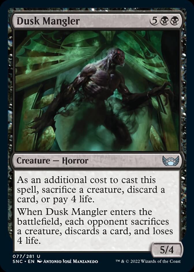 Dusk Mangler [Streets of New Capenna] | Black Swamp Games