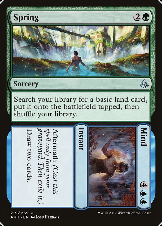 Spring // Mind [Amonkhet] | Black Swamp Games