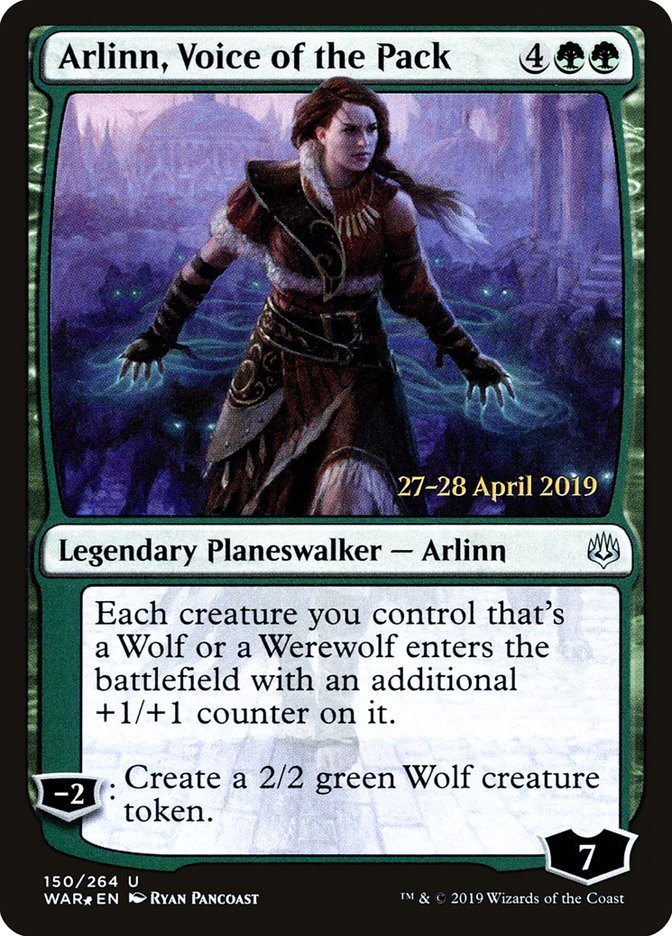 Arlinn, Voice of the Pack [War of the Spark Prerelease Promos] | Black Swamp Games