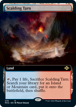 Scalding Tarn (Extended Art) [Modern Horizons 2] | Black Swamp Games