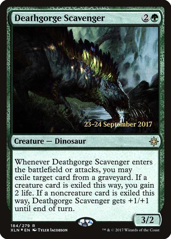 Deathgorge Scavenger [Ixalan Prerelease Promos] | Black Swamp Games