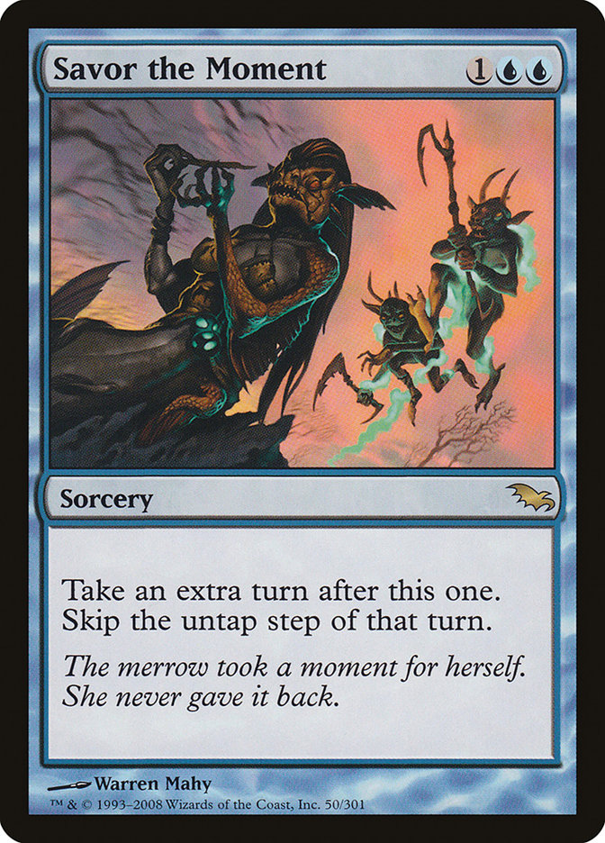 Savor the Moment [Shadowmoor] | Black Swamp Games