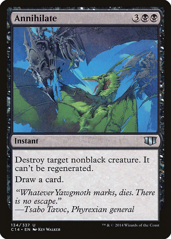 Annihilate [Commander 2014] | Black Swamp Games