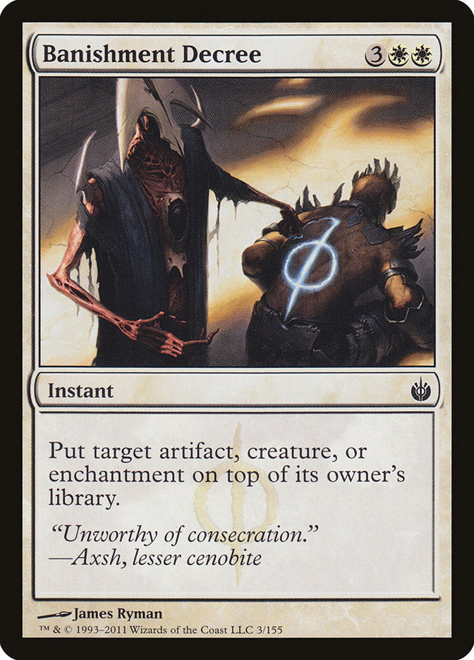 Banishment Decree [Mirrodin Besieged] | Black Swamp Games