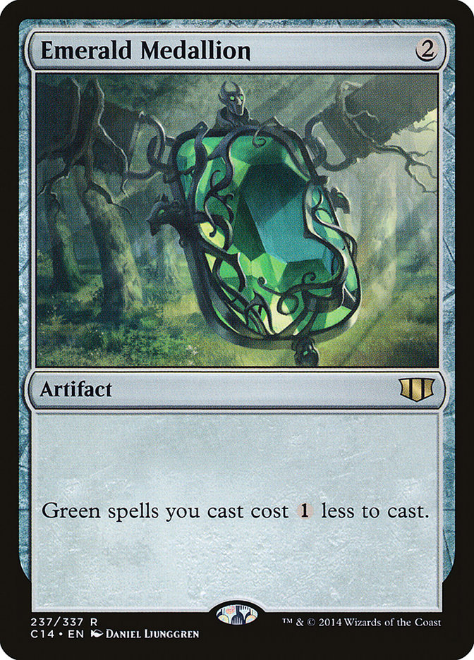 Emerald Medallion [Commander 2014] | Black Swamp Games