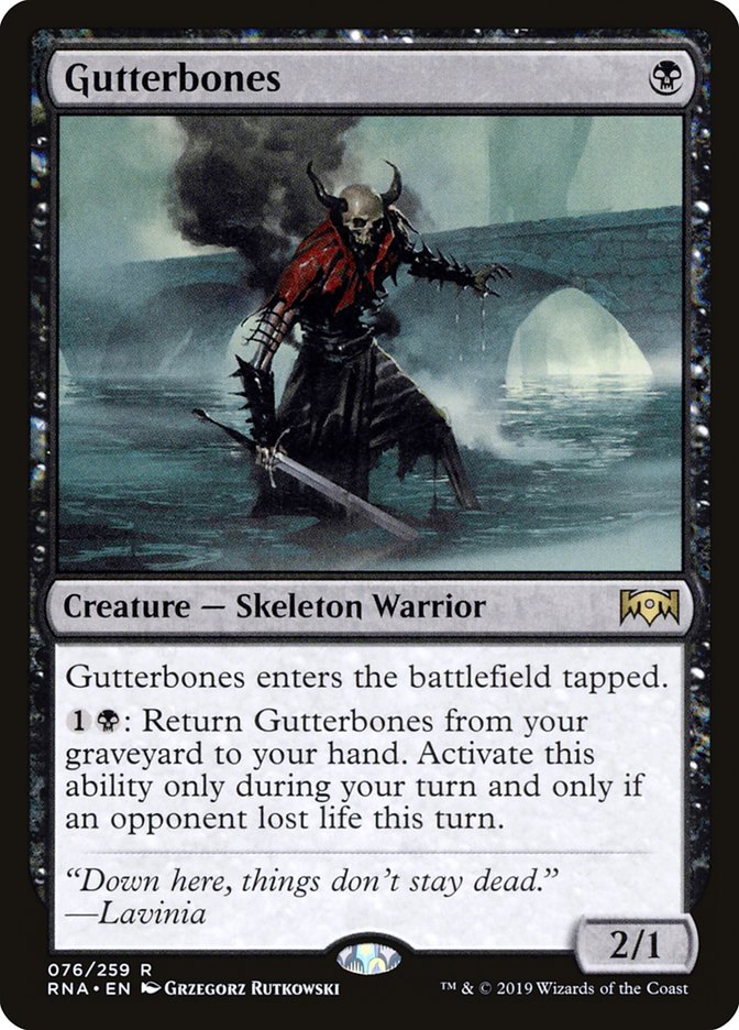Gutterbones [Ravnica Allegiance] | Black Swamp Games