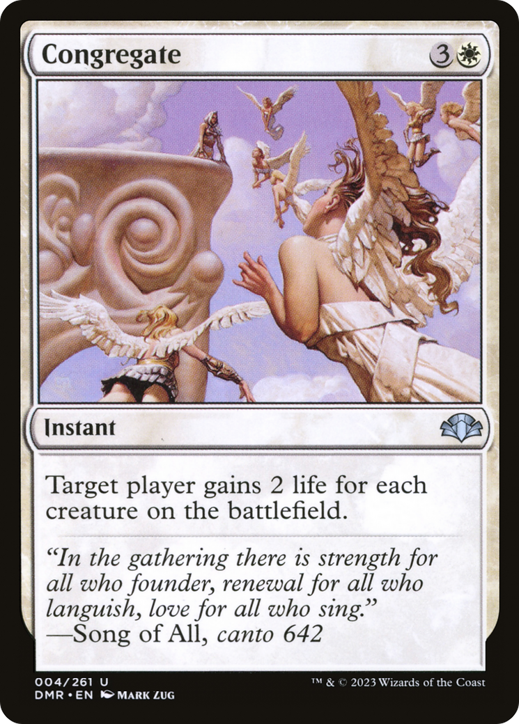 Congregate [Dominaria Remastered] | Black Swamp Games