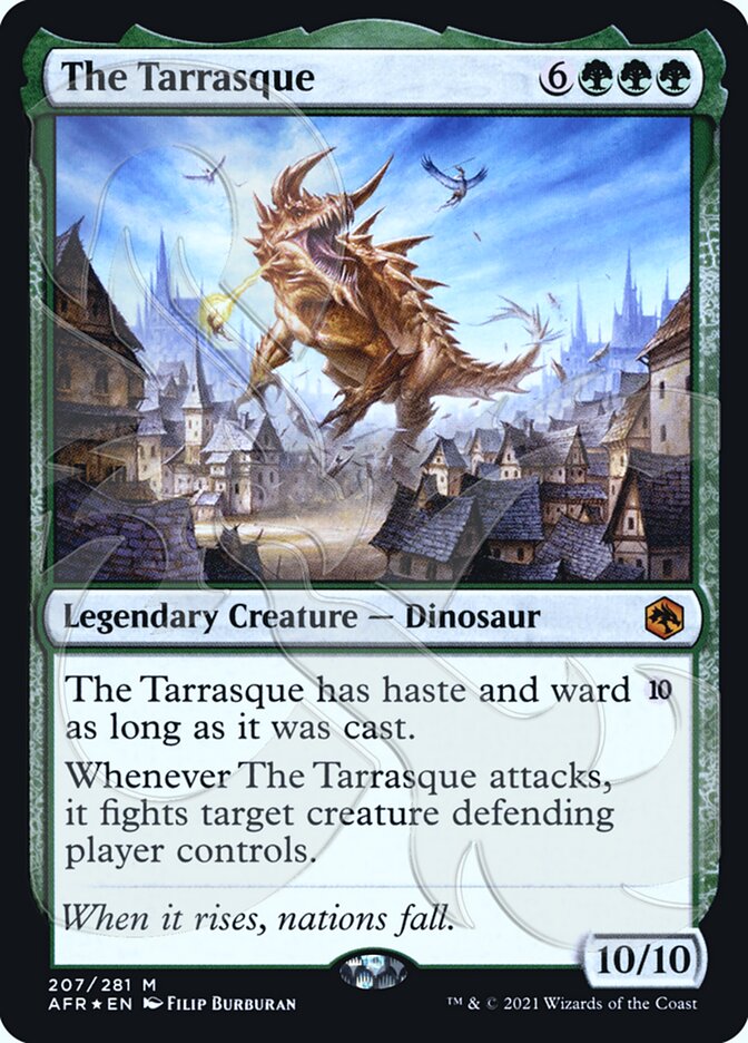 The Tarrasque (Ampersand Promo) [Dungeons & Dragons: Adventures in the Forgotten Realms Promos] | Black Swamp Games