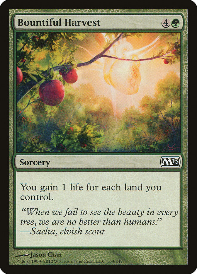 Bountiful Harvest [Magic 2013] | Black Swamp Games