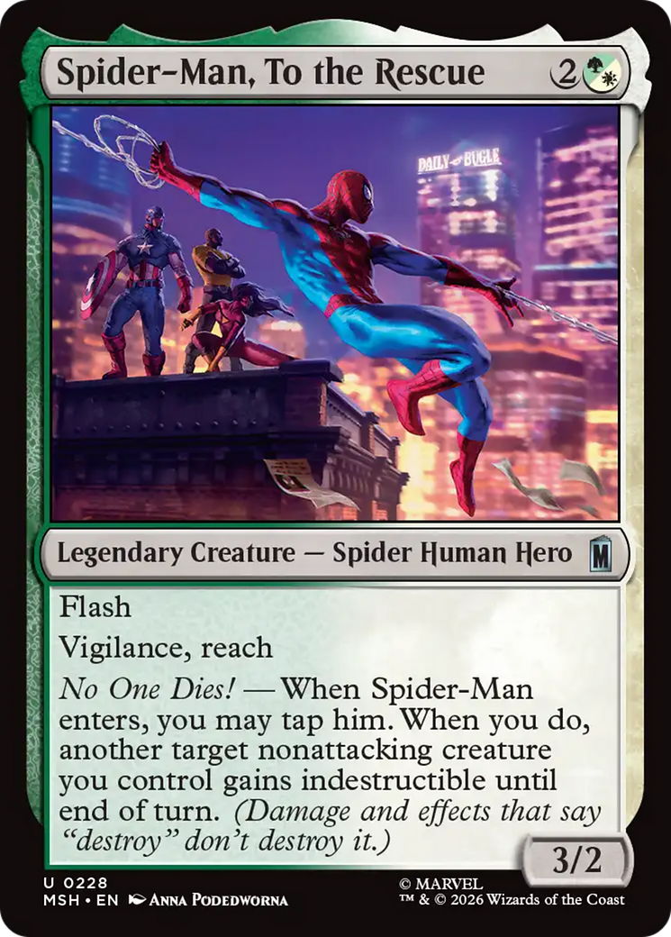 Spider-Man, To the Rescue [Marvel Super Heroes] | Black Swamp Games