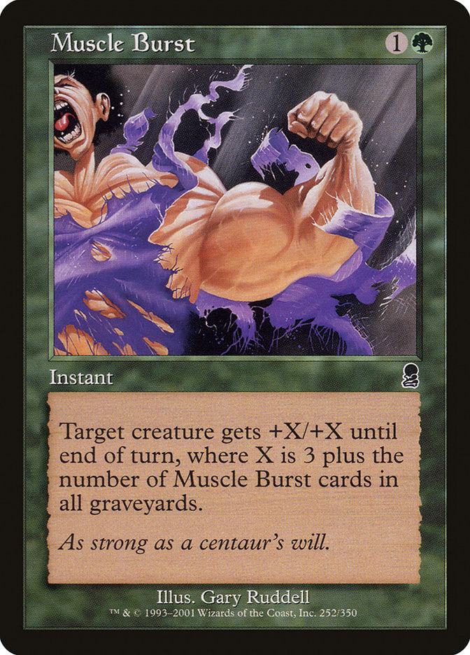 Muscle Burst [Odyssey] | Black Swamp Games