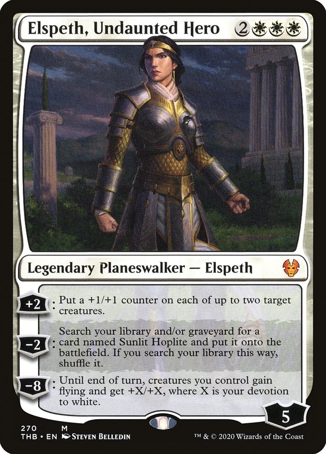 Elspeth, Undaunted Hero [Theros Beyond Death] | Black Swamp Games