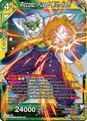 Piccolo, Fused With Kami (BT17-144) [Ultimate Squad] | Black Swamp Games