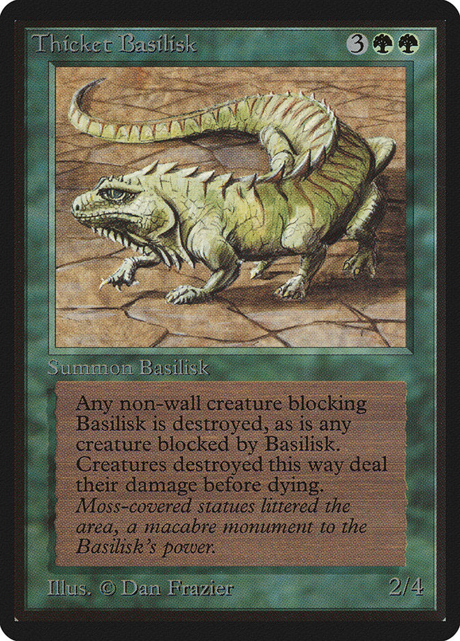 Thicket Basilisk [Beta Edition] | Black Swamp Games