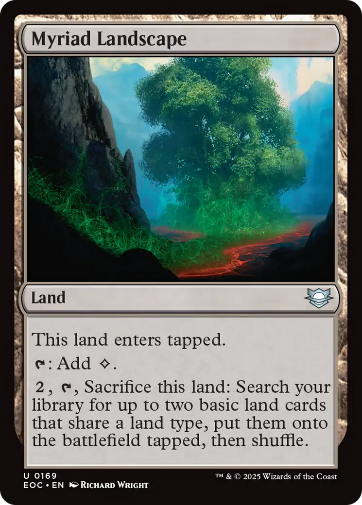 Myriad Landscape [Edge of Eternities Commander] | Black Swamp Games
