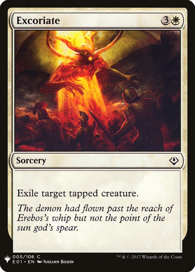 Excoriate [Mystery Booster] | Black Swamp Games