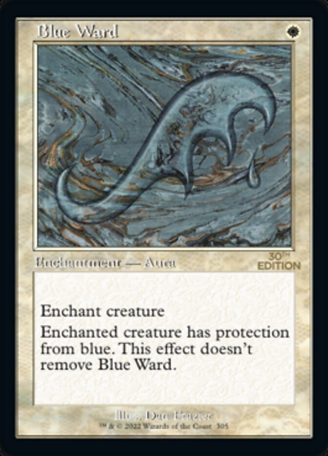 Blue Ward (Retro) [30th Anniversary Edition] | Black Swamp Games
