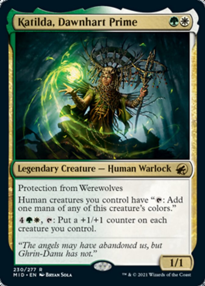 Katilda, Dawnhart Prime [Innistrad: Midnight Hunt] | Black Swamp Games