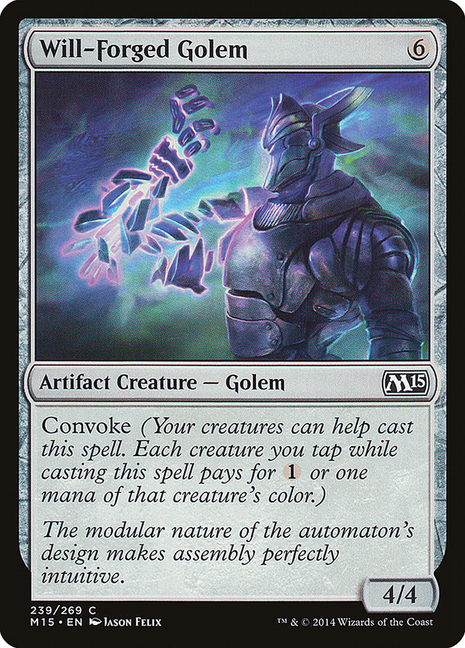 Will-Forged Golem [Magic 2015] | Black Swamp Games