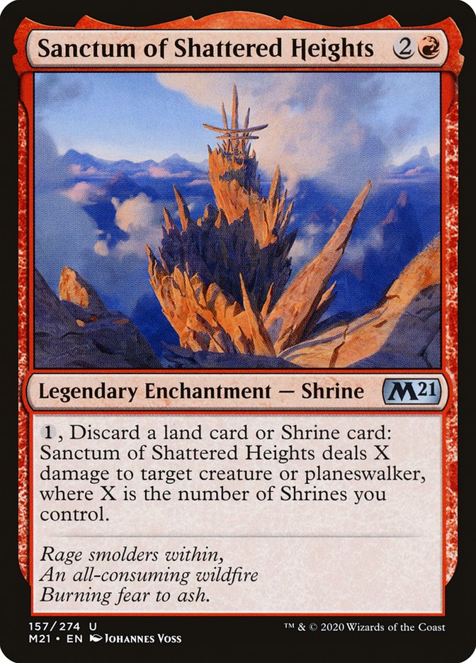 Sanctum of Shattered Heights [Core Set 2021] | Black Swamp Games