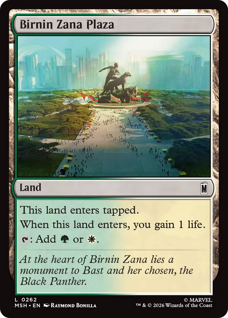 Birnin Zana Plaza [Marvel Super Heroes] | Black Swamp Games