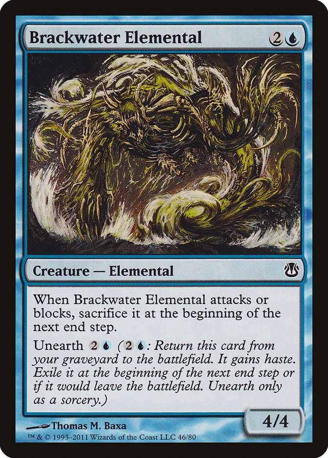 Brackwater Elemental [Duel Decks: Ajani vs. Nicol Bolas] | Black Swamp Games