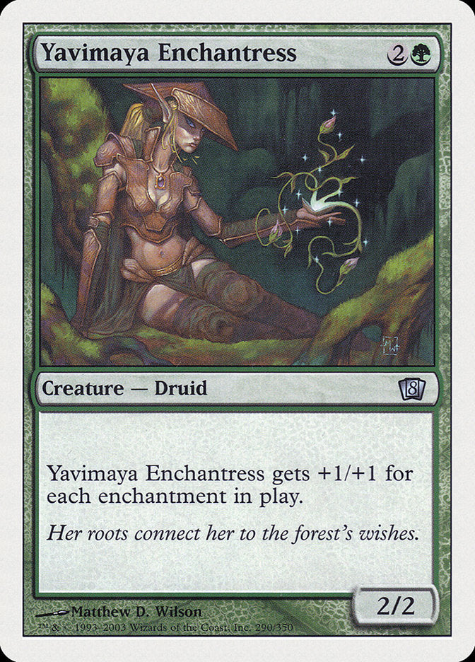 Yavimaya Enchantress [Eighth Edition] | Black Swamp Games