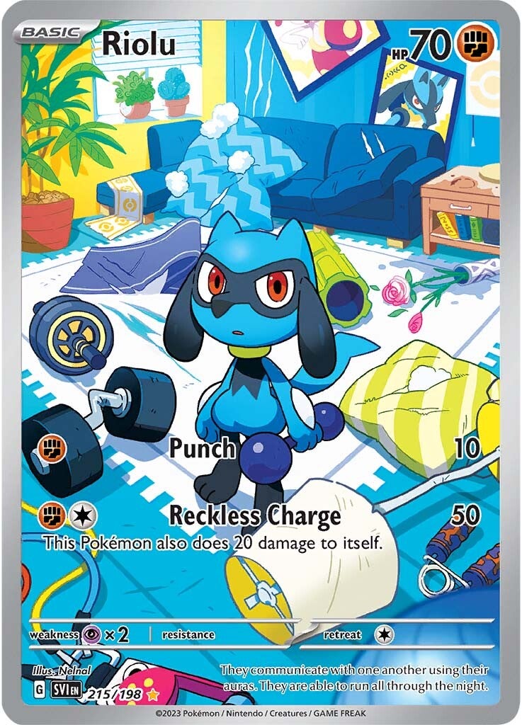 Riolu (215/198) [Scarlet & Violet: Base Set] | Black Swamp Games