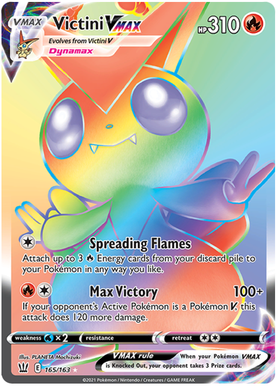 Victini VMAX (165/163) [Sword & Shield: Battle Styles] | Black Swamp Games