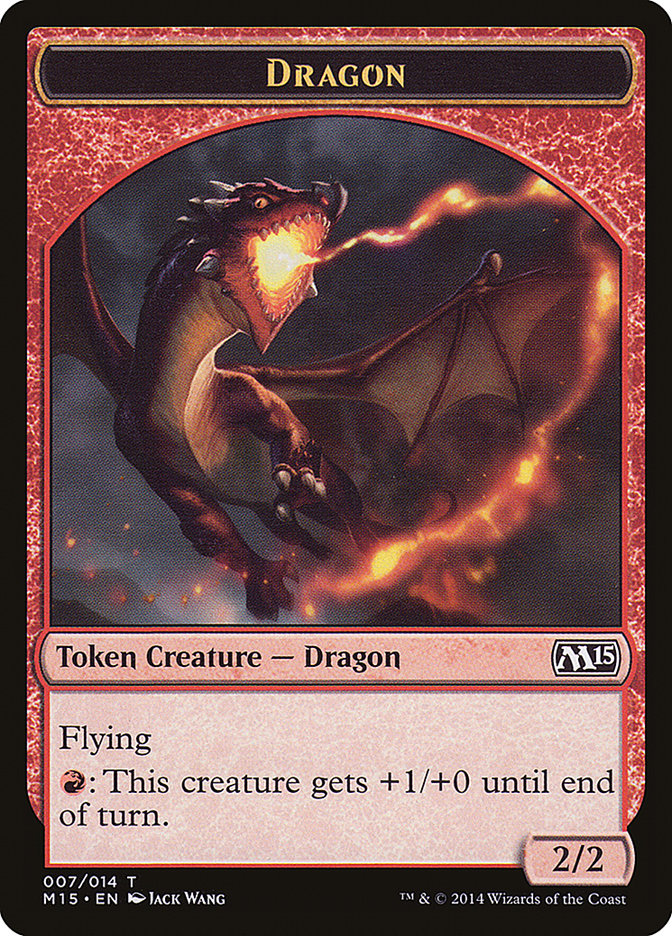 Dragon Token [Magic 2015 Tokens] | Black Swamp Games