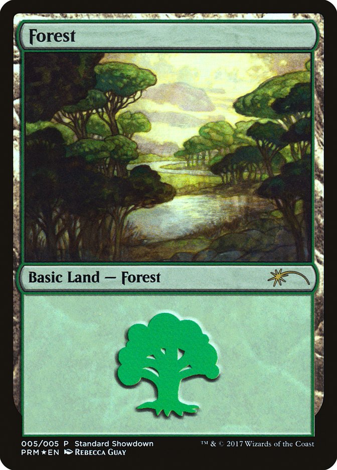 Forest (Rebecca Guay) [Standard Showdown Promos] | Black Swamp Games