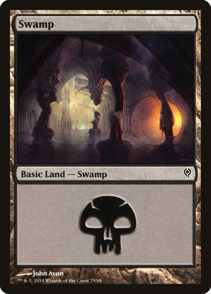 Swamp (79) [Duel Decks: Jace vs. Vraska] | Black Swamp Games