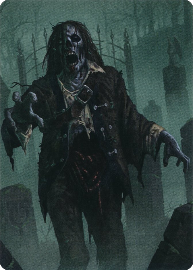 Zombie // Zombie Double-Sided Token [Unstable Tokens] | Black Swamp Games