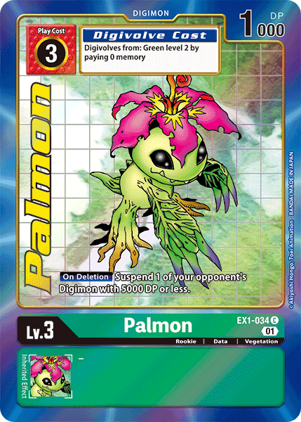 Palmon [EX1-034] (Alternate Art) [Classic Collection] | Black Swamp Games