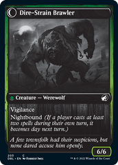 Tireless Hauler // Dire-Strain Brawler [Innistrad: Double Feature] | Black Swamp Games
