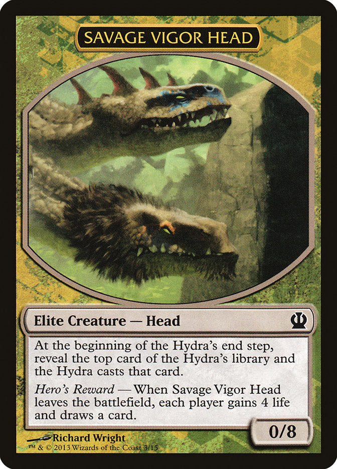 Savage Vigor Head [Theros Face the Hydra] | Black Swamp Games