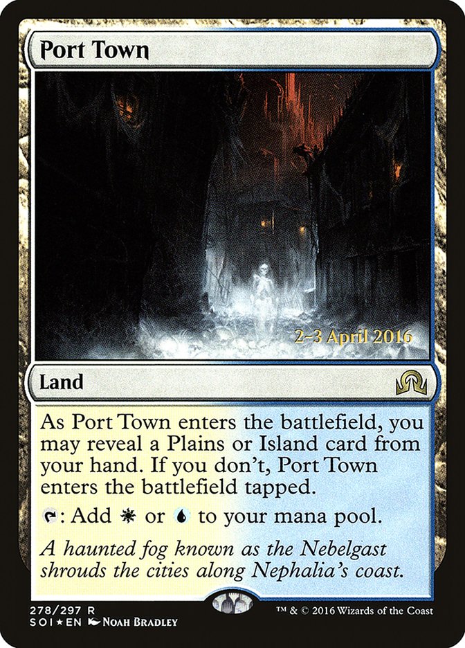 Port Town [Shadows over Innistrad Prerelease Promos] | Black Swamp Games