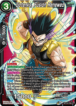 Gotenks, Fusion Renewed (Common) (BT13-134) [Supreme Rivalry] | Black Swamp Games