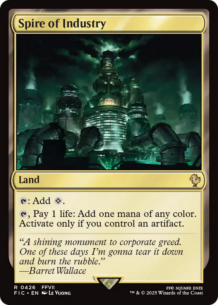 Spire of Industry [FINAL FANTASY Commander] | Black Swamp Games