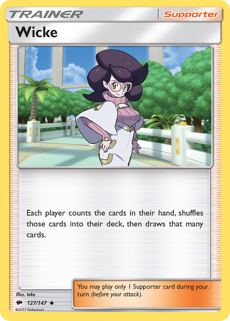 Wicke (127/147) [Sun & Moon: Burning Shadows] | Black Swamp Games