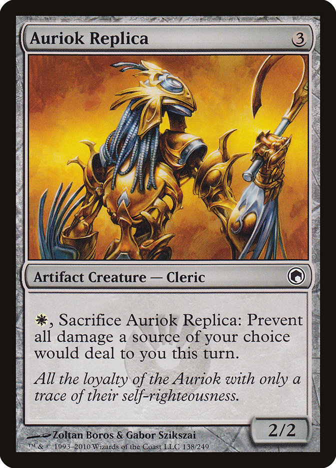 Auriok Replica [Scars of Mirrodin] | Black Swamp Games