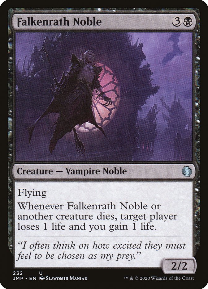 Falkenrath Noble [Jumpstart] | Black Swamp Games