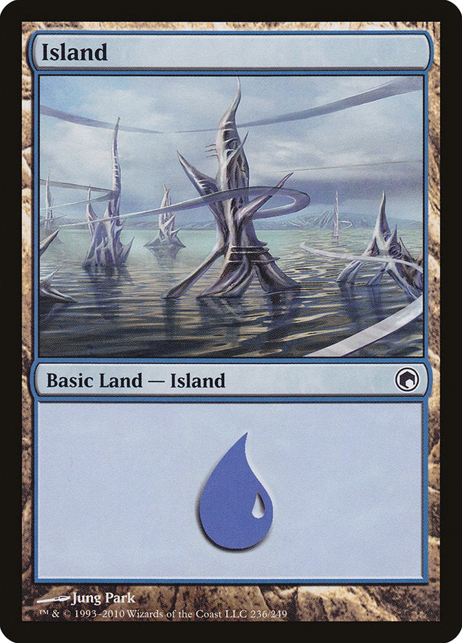 Island (236) [Scars of Mirrodin] | Black Swamp Games
