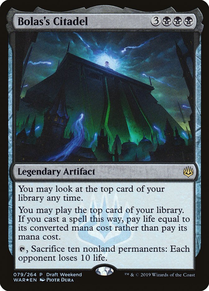Bolas's Citadel (Draft Weekend) [War of the Spark Promos] | Black Swamp Games