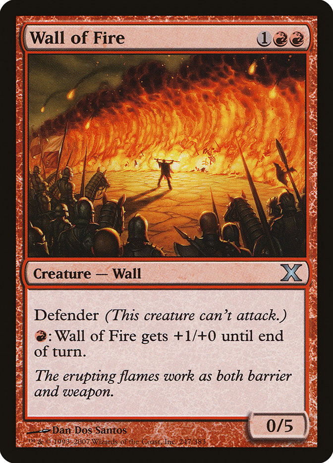 Wall of Fire [Tenth Edition] | Black Swamp Games