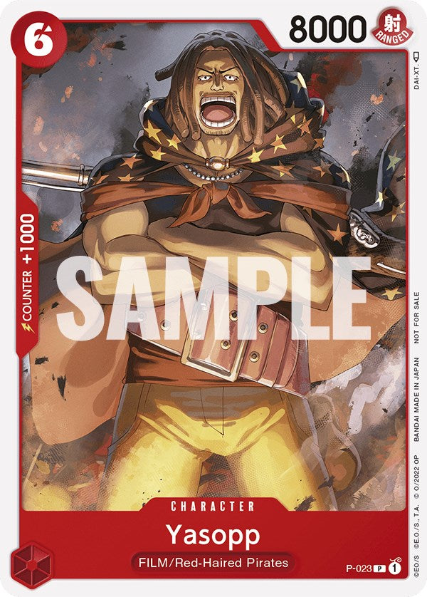 Yasopp (One Piece Film Red) [One Piece Promotion Cards] | Black Swamp Games