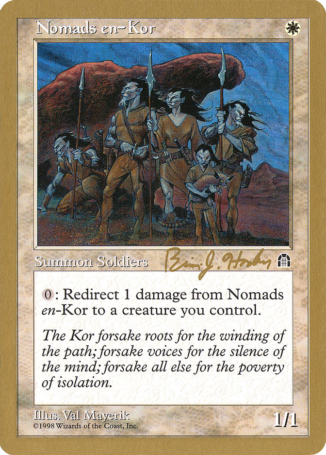 Nomads en-Kor (Brian Hacker) [World Championship Decks 1998] | Black Swamp Games