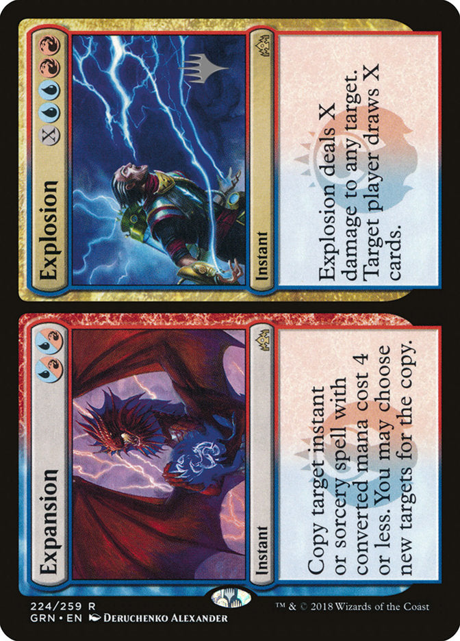 Expansion // Explosion (Promo Pack) [Guilds of Ravnica Promos] | Black Swamp Games