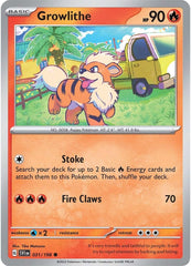 Growlithe (031/198) [Scarlet & Violet: Base Set] | Black Swamp Games